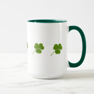 Green Shamrock Mug