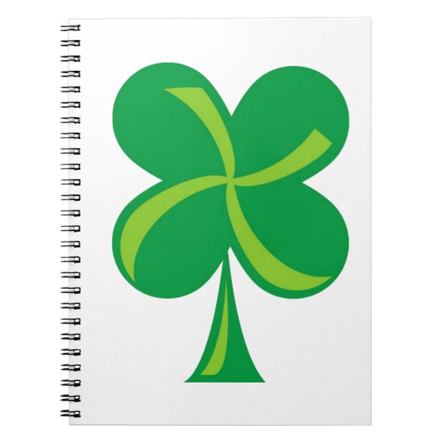 Green Shamrock Notebook (Front)