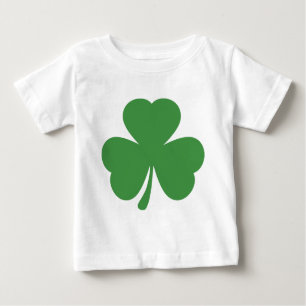 green shamrock st. patrick´s day baby T-Shirt