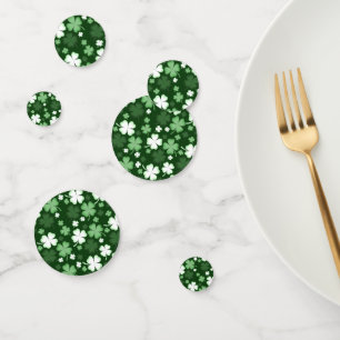 Green Shamrock, St. Patrick's Day Confetti