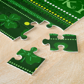 Green Shamrock | St. Patricks Day Jigsaw Puzzle
