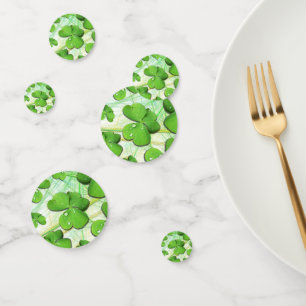 Green Shamrock St Patrick's iPhone 5 Case-Mate Confetti