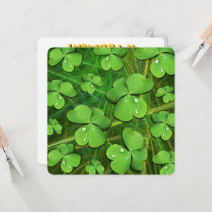 Green Shamrock St Patrick's iPhone 5 Case-Mate Invitation