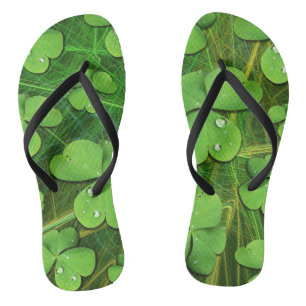 Green Shamrock St Patrick's iPhone 5 Case-Mate Thongs