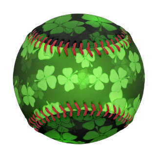 Green shamrocks baseball