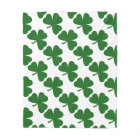 Green Shamrocks Clover Pattern St. Patrick's Day