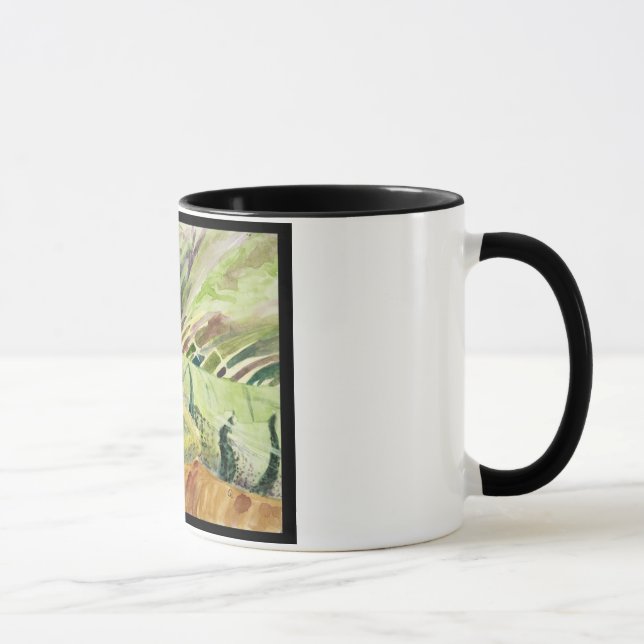 Green Sheguana Iguana Mug (Right)