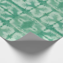 Green Shibori Style