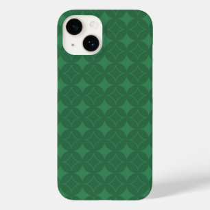 Green Shippo pattern Case-Mate iPhone 14 Case
