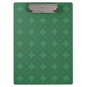 Green Shippo pattern Clipboard