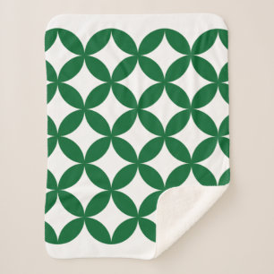 Green Shippo Sherpa Blanket