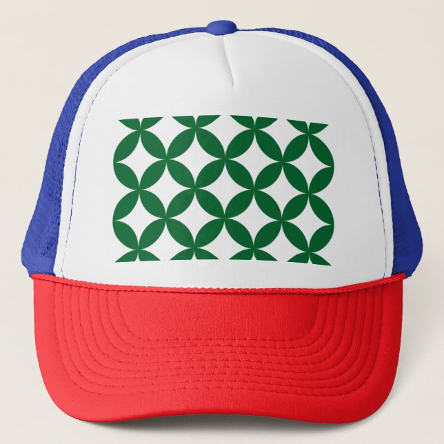 Green Shippo Trucker Hat (Front)