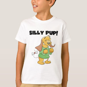 Green Shirt Silly Pup Tshirts and Gifts