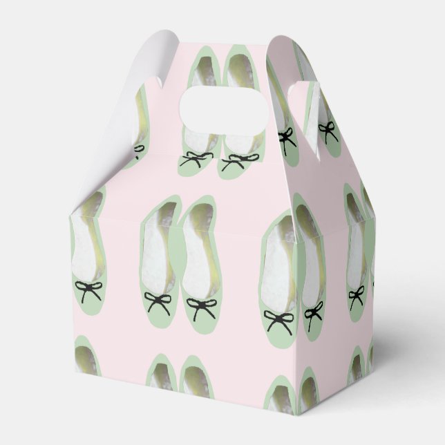 Green Shoes Favour Box (Front Side)