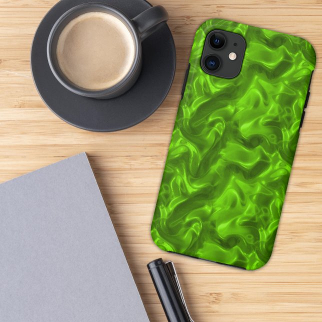 Green Silk iPhone 5 Case (Creator Uploaded)