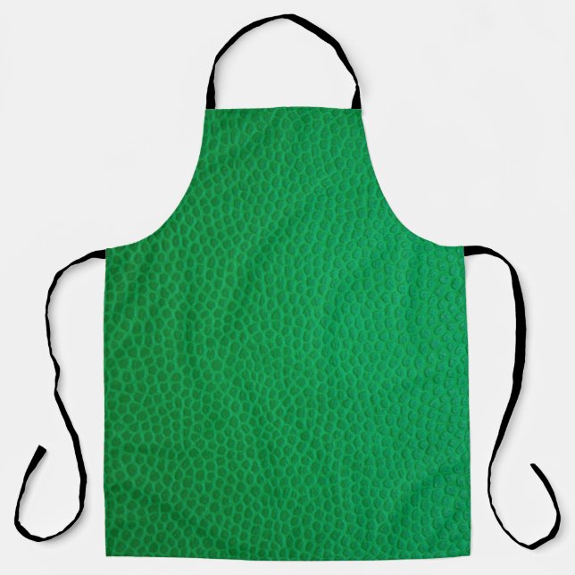 Green skin skin texture skin apron (Front)