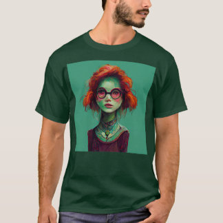 Green skinned witch T-Shirt