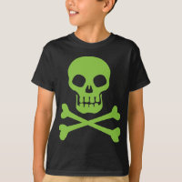 Green Skull and Crossbones