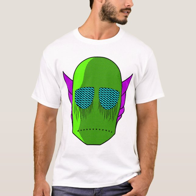 Green Skull T-Shirt (Front)
