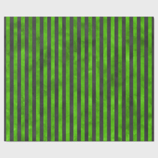 Green Skulls and Sunflower Series Design 11 Wrapping Paper
