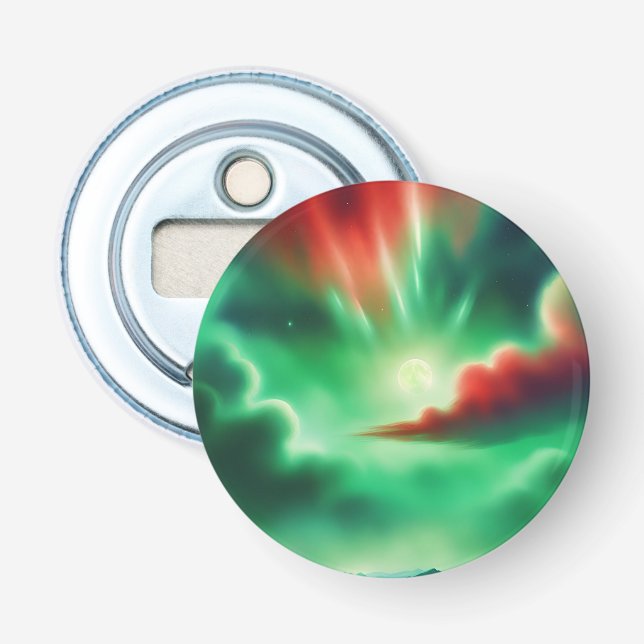 green sky bottle opener (Front)