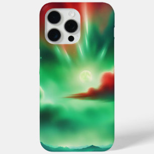 green sky iPhone 15 pro max case