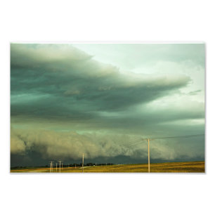 Green Sky Monster near Assiniboia SK Photo Print