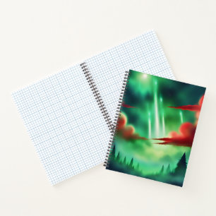 green sky notebook