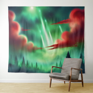 green sky tapestry