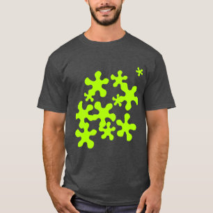 green slime grey fun T-Shirt