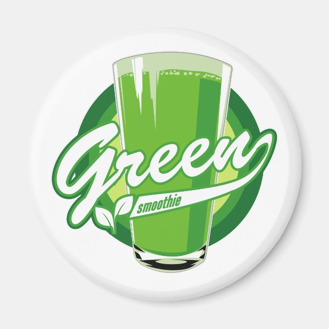 Green smoothie magnet (Front)