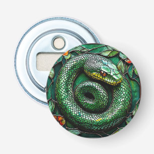 Green Snake Bottle Opener