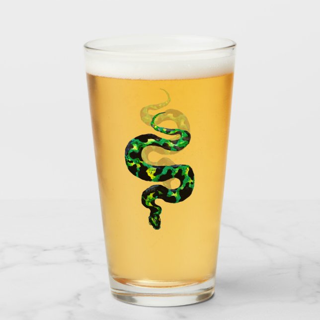 Green Snake Glass (Front Filled)