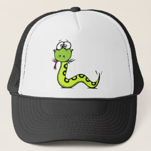 Green Snake Trucker Hat
