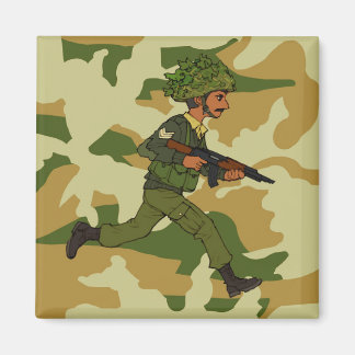 GREEN SOLDIER PAKISTAN MAGNET