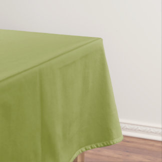 Green Solid Colour Avocado Sage #939c43 Tablecloth