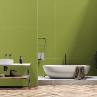 Green Solid Colour Avocado Sage #939c43 Wallpaper