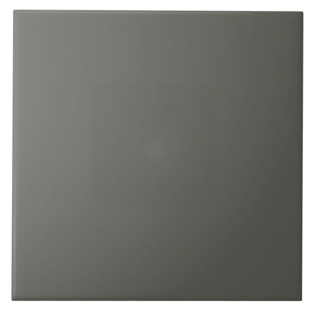 Green Solid Colour  Ceramic Tile (Front)