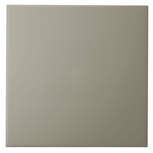 Green Solid Colour  Ceramic Tile (Front)