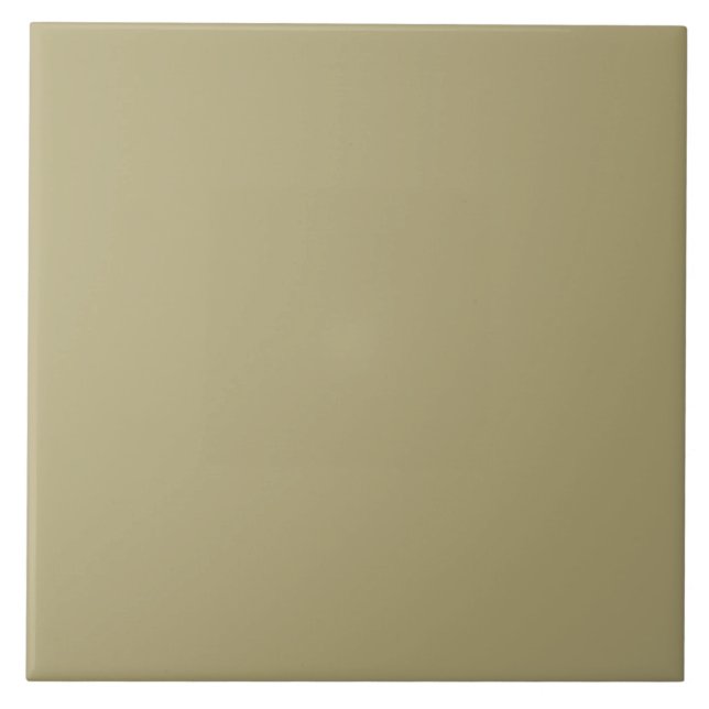 Green Solid Colour  Ceramic Tile (Front)