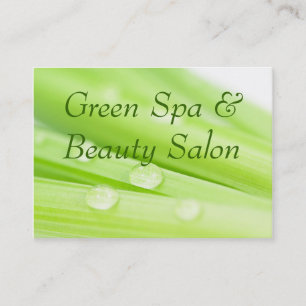 Green Spa Business Card