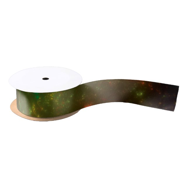 Green Space Satin Ribbon (Spool)