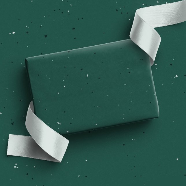 Green speckle fun camp mug holiday wrapping paper (Creator Uploaded)