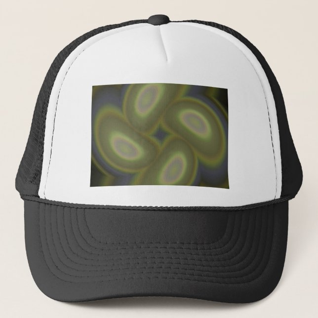 Green Spirals Hat (Front)