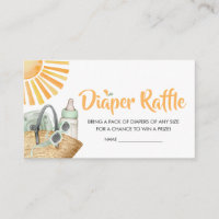 Green Splish Splash Diaper Raffle