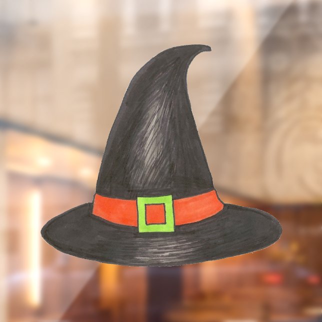 Green Spooky Halloween Witch Costume Party Hat (Sheet 2)