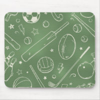 Green Sports Pattern