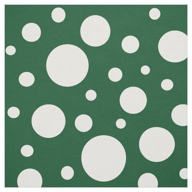 Green Spots Fabric (Swatch)