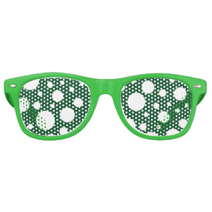 Green Spots Party Shades