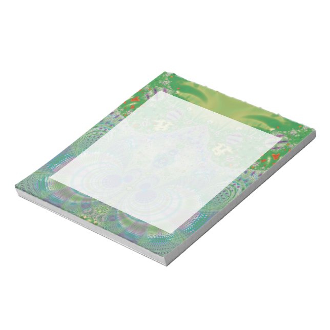 Green Spring Notepad (Rotated)